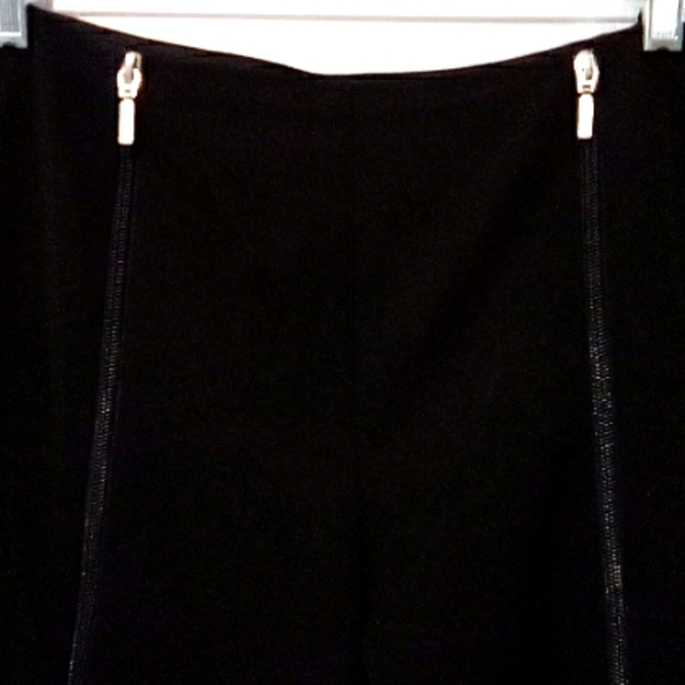 Joseph Ribkoff black flare boot cut pants